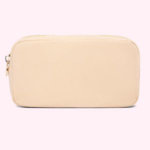 Stoney Clover Lane Small Classic Nylon Pouch Sand